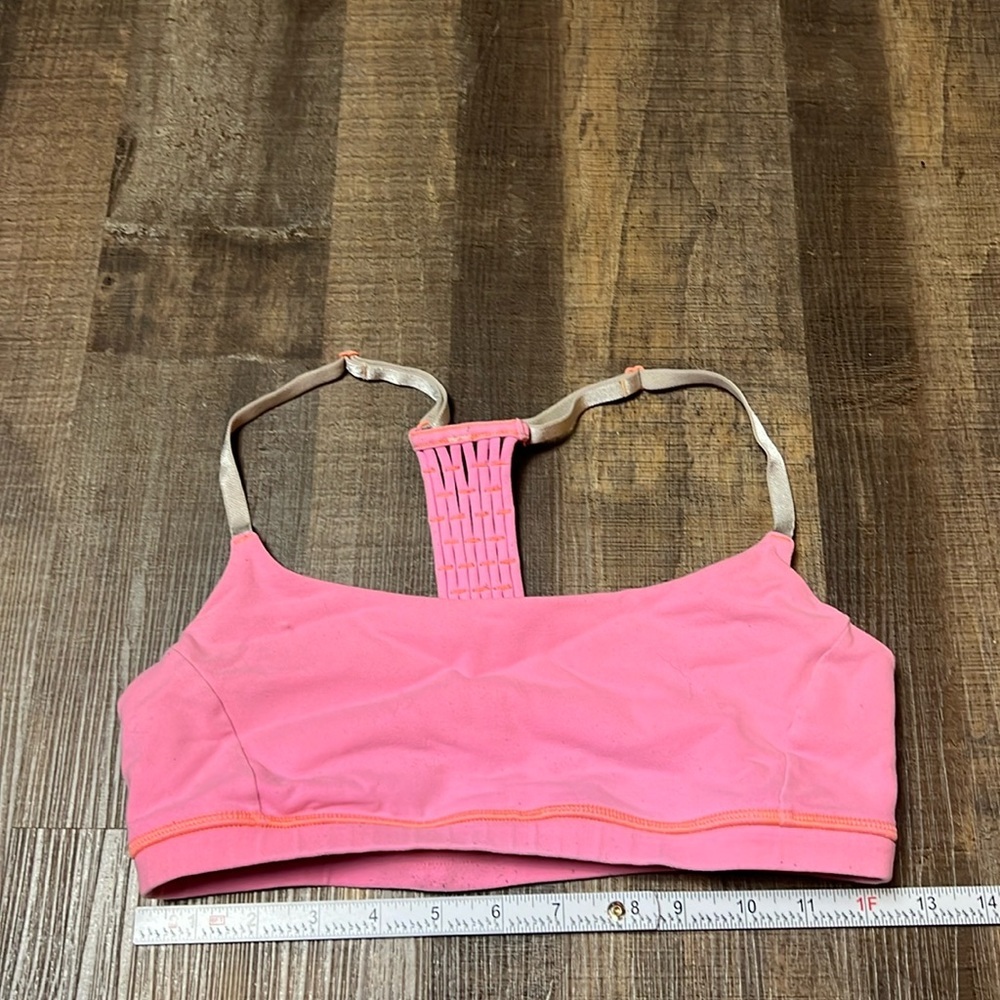 Lululemon Athletica women’s sports bra 8 adjustable Yoga Athletic Athliesure Y2K